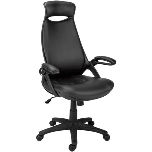 HANSEATIC Adjustable Height Swivel Office Chair - Executive Style - 26" W