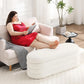 JOSE Storage Ottoman Bench 49.2"W