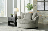 CHRISTIAN Modern Chinese Tufted Swivel Accent Chair – 58"