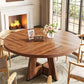 ISABELLA Modern Farmhouse Round Dining Table – 47.24"W