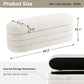 JOSE Storage Ottoman Bench 49.2"W