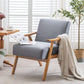 ANDREA Solara Retro Mid-Century Accent Lounge Chairs Set – 21.7" W