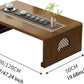 LINDA Zen Minimalist Modern Foldable Coffee Table – 47.24"W