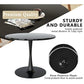 REECE Modern Mid-Century Tulip Round Dining Table - 31.5" D
