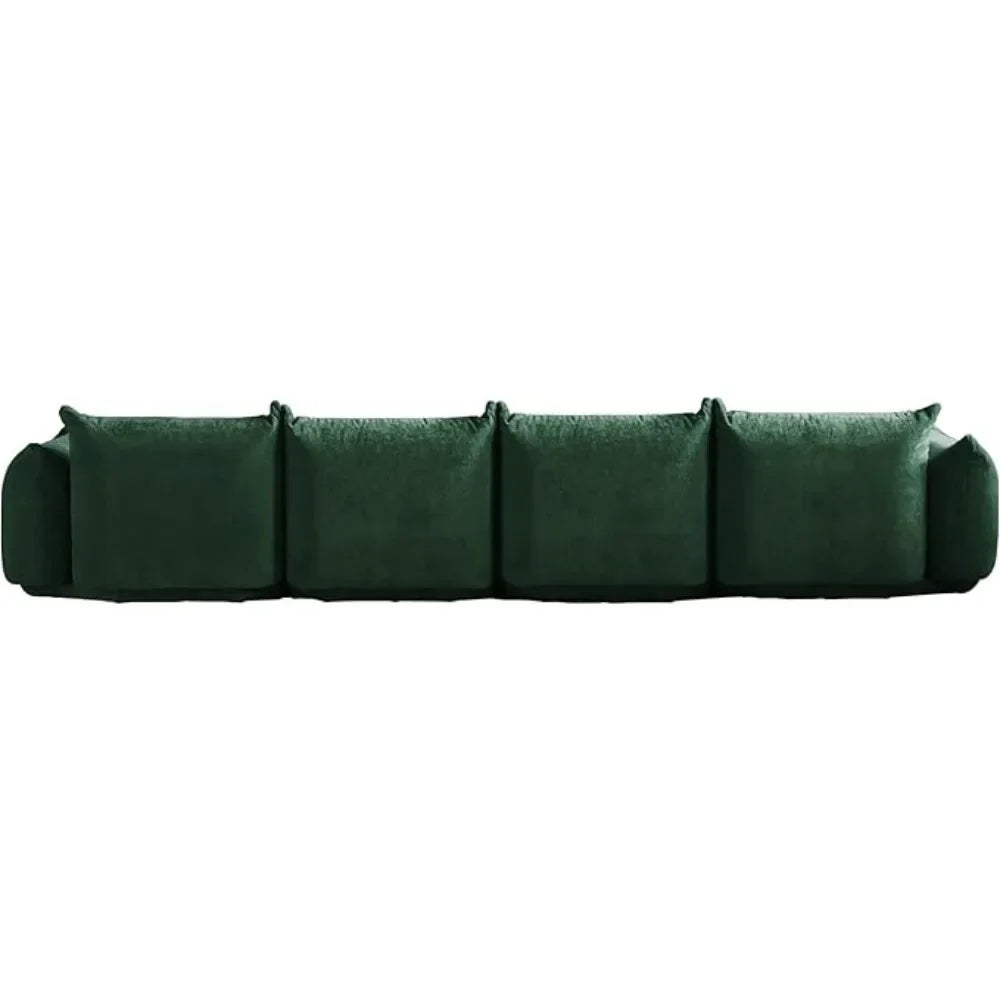 CONNOR Minimalist Modern L-Shaped Modular Sectional Sofa – 82"