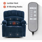 MELANIE Large Power Lift Recliner Chair Sofa with Massage and Heat for Big – 41.7" W
