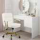 UNION Ergonomic Office Desk Chair with Arms and Wheels - 24.4" W