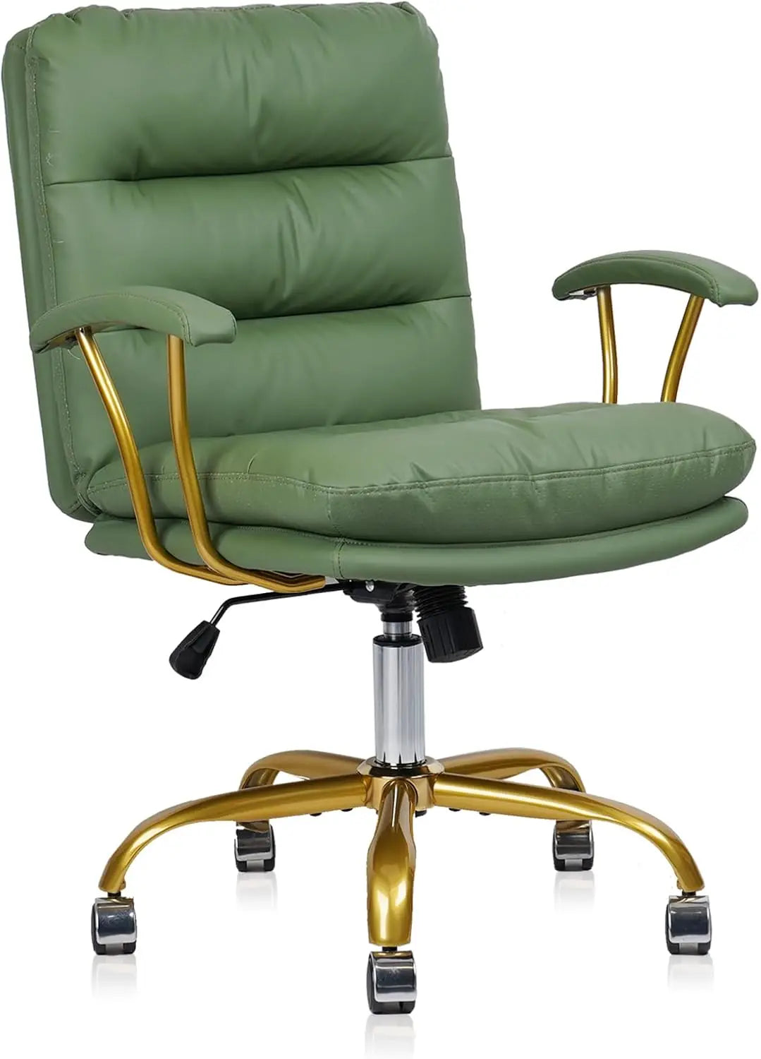 UNION Ergonomic Office Desk Chair with Arms and Wheels - 24.4" W