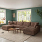 ASHER Modern Convertible U-Shaped Sectional Sofa – 157.48'' W