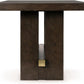 MIA Modern Traditional Rectangle Extension Dining Table – 72" W