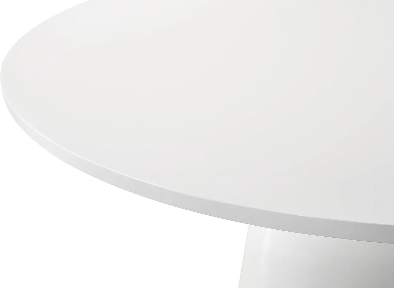 VICTORIA Minimalist Modern Round Dining Table – 59"W