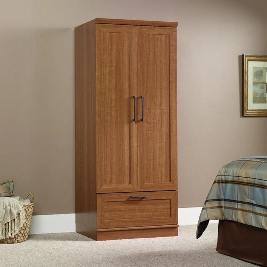 KATE Transitional Modern Wardrobe Cabinet | Bedroom Storage Armoire