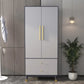 SABRINA Modern Wooden Wardrobe Armoire – Bedroom Clothing Organizer with Drawers & Hanging Rod