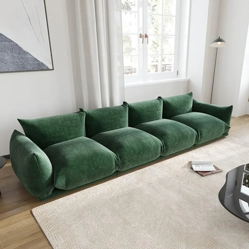 CONNOR Minimalist Modern L-Shaped Modular Sectional Sofa – 82"