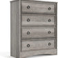 HARLOW Modern 10 Drawer Dresser - Elegant Chest of Drawers for Bedroom & Living Room - 59” Wide