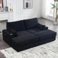 AALIYAH Modern Minimalist Sleeper Sofa – Cloud Couch with USB Ports - 82.7"