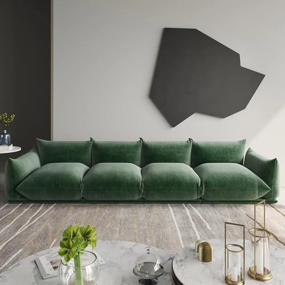 CONNOR Minimalist Modern L-Shaped Modular Sectional Sofa – 82"