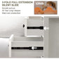 ALAYNA Rustic End Table with Charging Station & Storage Drawers