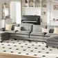 PIPER Minimalist Modern Modular U-Shaped Sectional Sofa – 79.53'' W