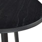 ISABELLA Metro Mid-Century Modern Round Dining Table – 45.5"W
