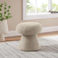 AUTUMN Mushroom Shape Round Footstool Ottoman -16.54 W