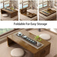 LINDA Zen Minimalist Modern Foldable Coffee Table – 47.24"W