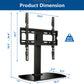 Universal Swivel TV Stand Modern Tabletop TV Stand for 37 to 60 inch TVs, Black United States
