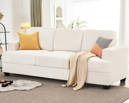 89 Inch Sofa, Comfy Sofa Couch with Extra Deep Seats, 3 Seater Sofa- Modern Sofa, Couch for Living Room Apartment Lounge