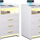 TRINITY Smart Nightstand with RGB Lights & Wireless Charging