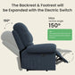 LYDIA  Power Recliner Chair - Adjustable Electric Sofa with USB Port - 20.47" W