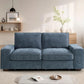 Elizabeth Modern 2-Seater Sofa Couch with Seat Storage Loveseat Sofa - 73"