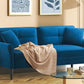 ETHAN Modern Velvet Sofa, 3-Seater Comfy Small Couch for Living Room & Bedroom - 69" 