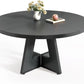 ISABELLA Modern Farmhouse Round Dining Table – 47.24"W