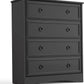 HARLOW Modern 10 Drawer Dresser - Elegant Chest of Drawers for Bedroom & Living Room - 59” Wide