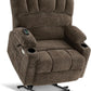 MELANIE Large Power Lift Recliner Chair Sofa with Massage and Heat for Big – 41.7" W