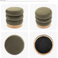 COLTON Velvet Tufted Ottoman - Round Multifunctional Side Table - 18.11" W