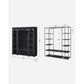 IZABELLA Modern Portable Fabric Closet Wardrobe | Clothes Storage Organizer