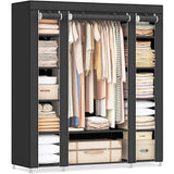 IZABELLA Modern Portable Fabric Closet Wardrobe | Clothes Storage Organizer
