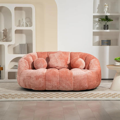 ELLA Oversized Bean Bag Couch, Loveseat Bean Bag Bed Foam-Filled Lazy Chair - 43.7"