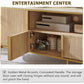 ROBERT Fluted Sideboard TV Stand with Storage  70" W