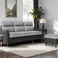 DAVID Modern L-Shaped Convertible Sofa – Couch with Storage Bag - 78.7"