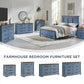 SHILOH Wide Wood Dresser with Large Drawers & Bar Handles – Modern Storage Chest