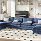 PIPER Minimalist Modern Modular U-Shaped Sectional Sofa – 79.53'' W