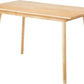 EMILY Mid-Century Modern Solid Wood Dining Table – 47.2"W