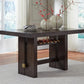 MIA Modern Traditional Rectangle Extension Dining Table – 72" W