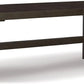 MIA Modern Traditional Rectangle Extension Dining Table – 72" W