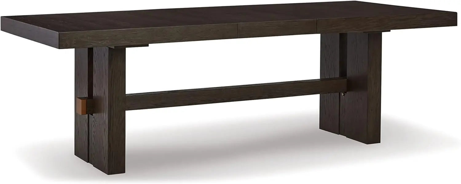 MIA Modern Traditional Rectangle Extension Dining Table – 72" W