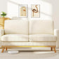 AIDEN Modern Loveseat Sofa, Deep Seat Couch with Solid Wood Frame - 68"