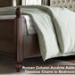 ALLISON Transitional Wood King Bed Frame – Tufted Upholstered Headboard | 78.7" Wide