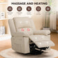 COOPER Power Lift Recliner for Elderly with Heat & Massage – 33.4" W